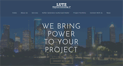 Desktop Screenshot of lutzelectric.com